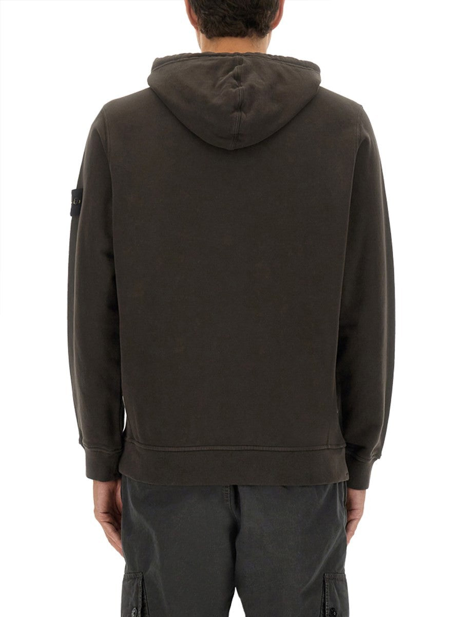 Stone Island - Man - Grey - Sweatshirt