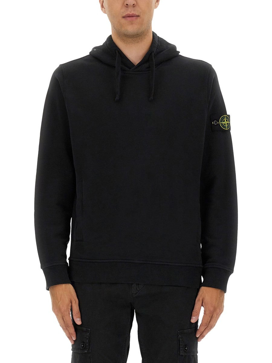 Stone Island - Man - Black - Sweatshirt
