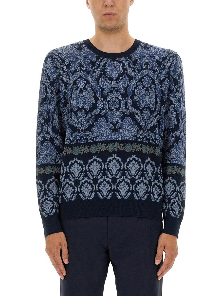 Etro - Man - Blue - Sweater