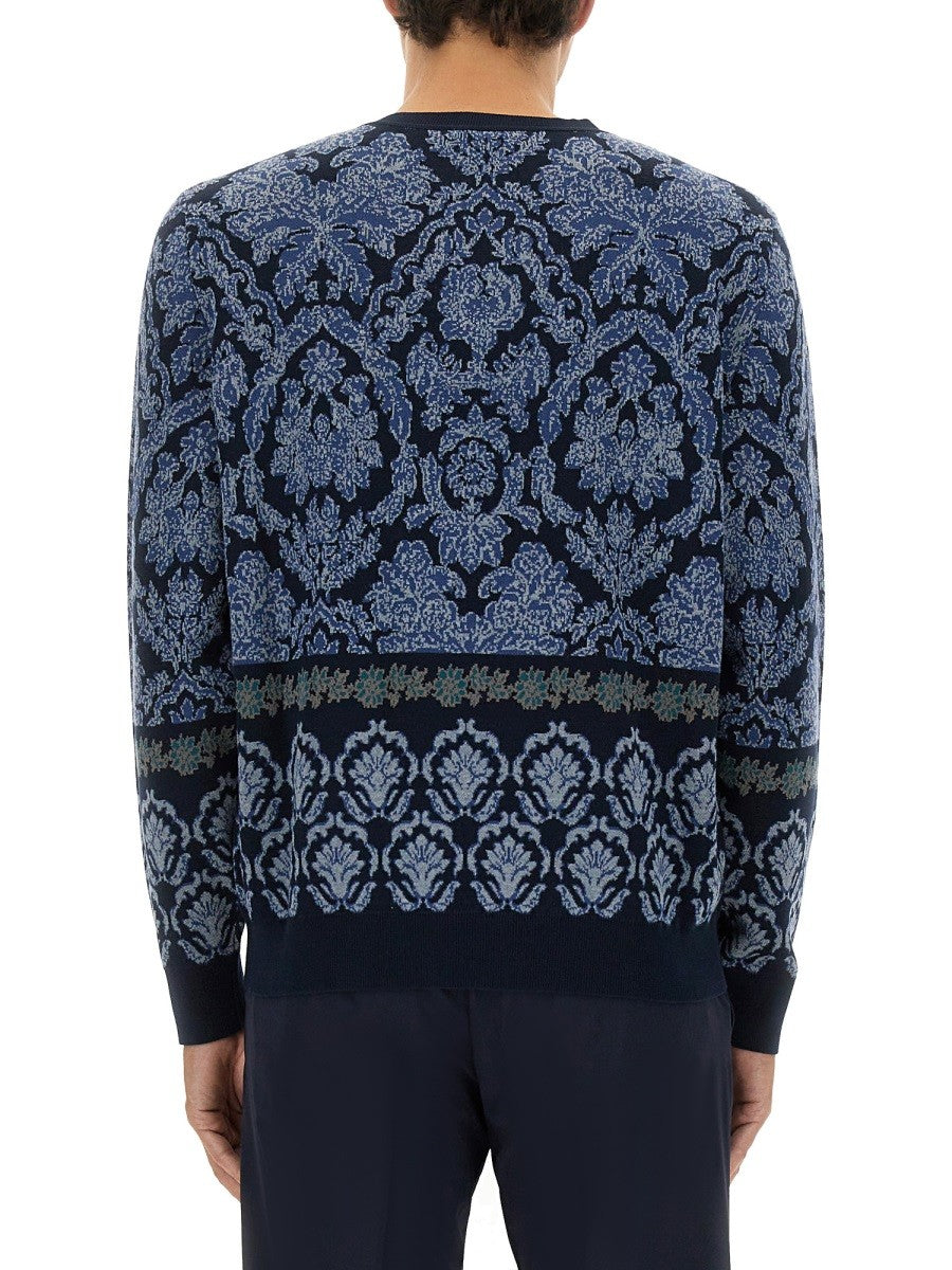 Etro - Man - Blue - Sweater