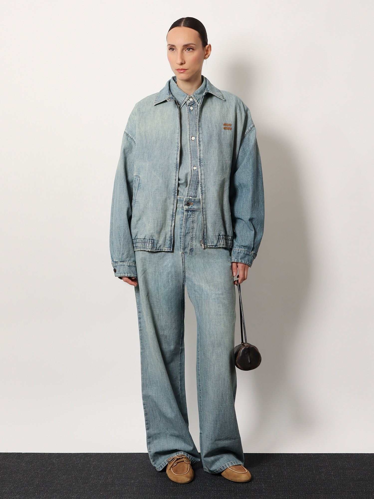 Miu Miu - Woman - Blue - Jeans