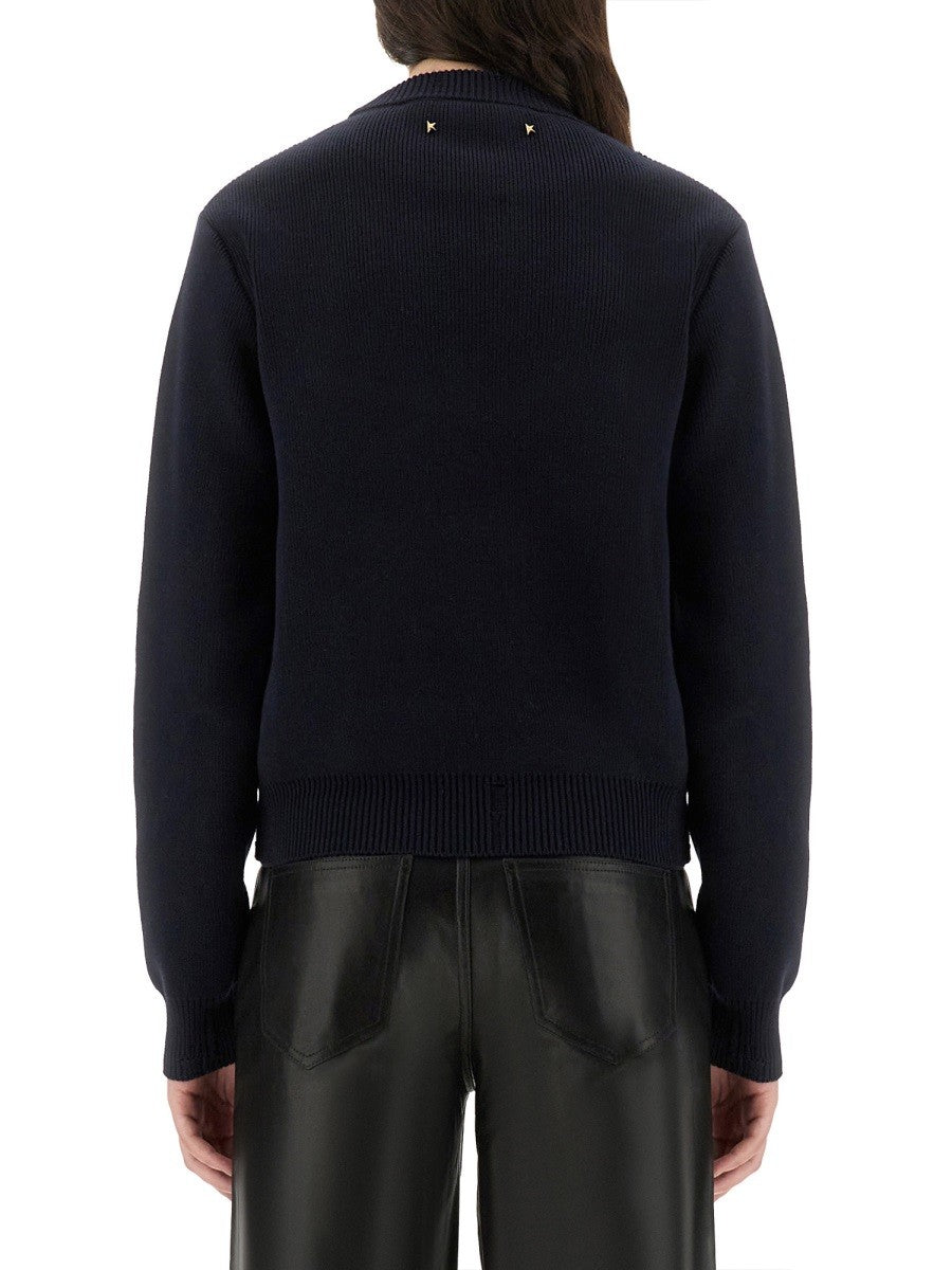 Golden Goose - Woman - Blue - Sweater