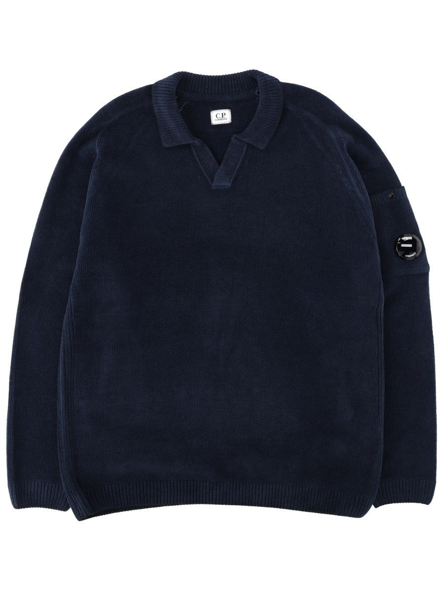 C.P. COMPANY - Man - Blue - Polo Shirt