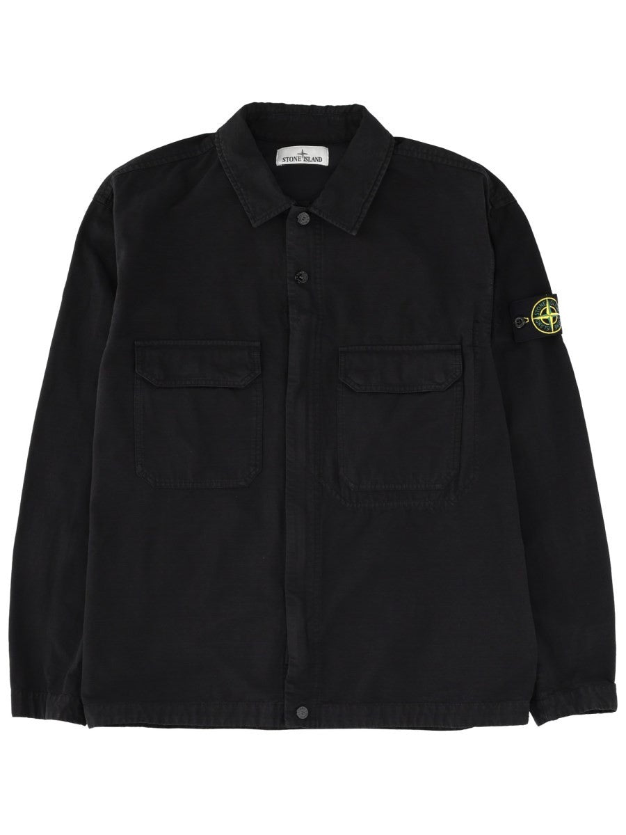 Stone Island - Man - Black - Shirt