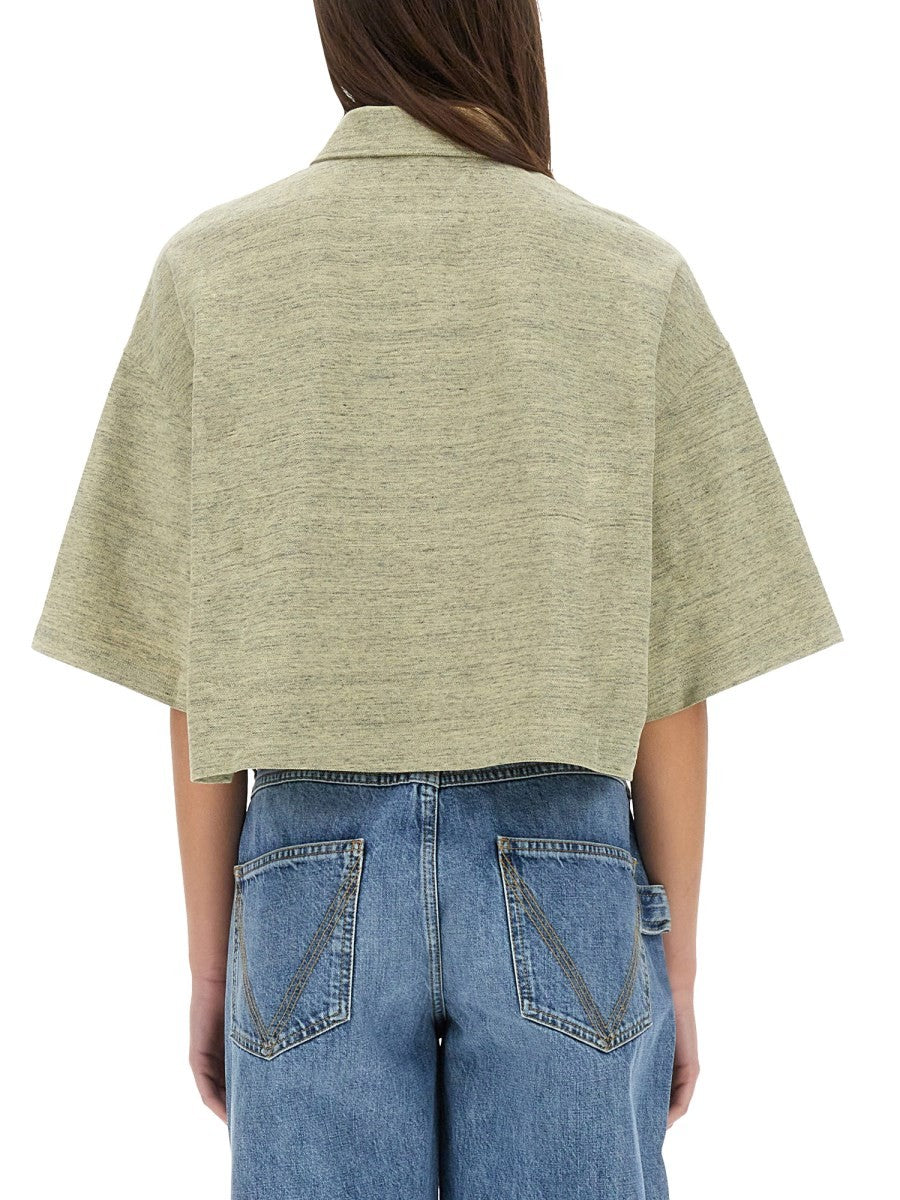 Bottega Veneta - Woman - Beige - POLO SHIRTS