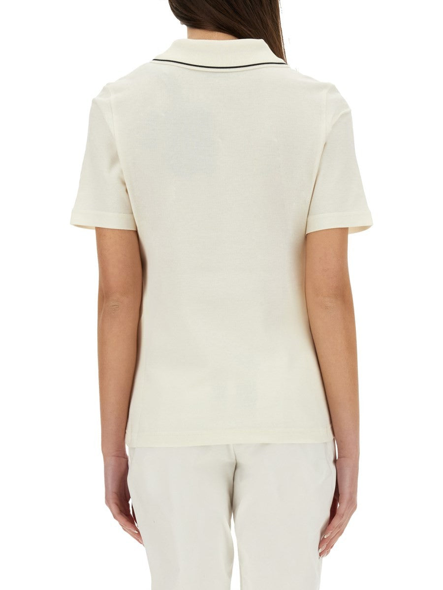 Moncler - Woman - White - POLO SHIRT