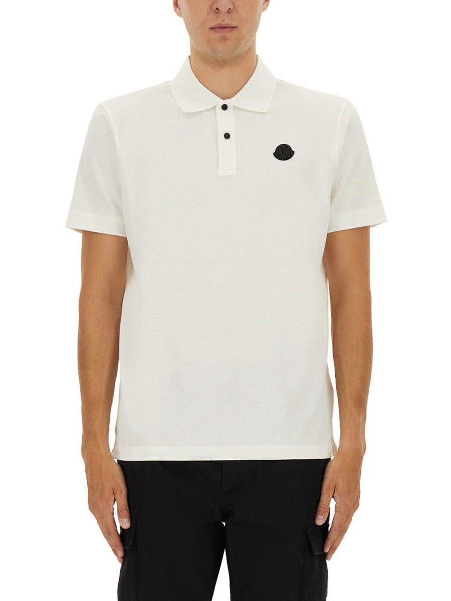 Moncler - Man - White - Polo Shirt