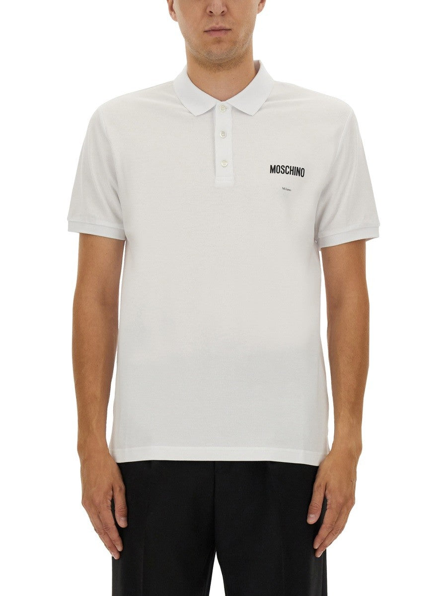 Moschino - Man - White - Polo Shirt