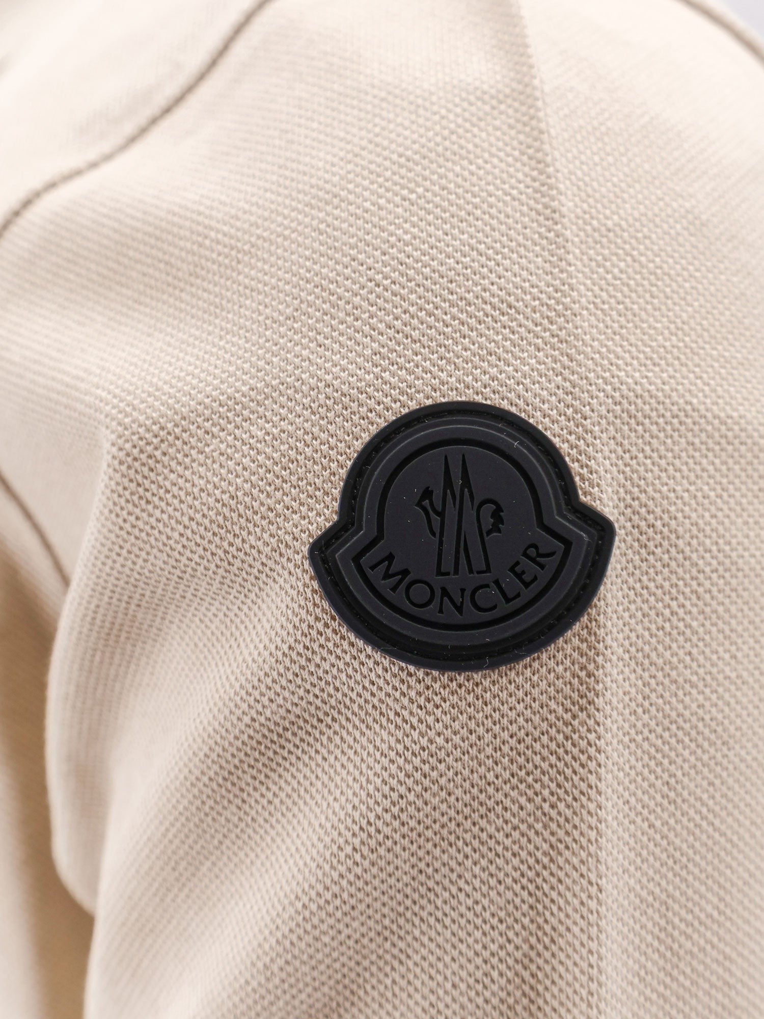 Moncler - Man - Beige - Polo Shirt