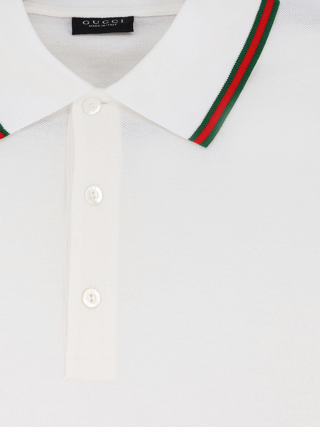 Gucci - Man - White - Polo Shirt