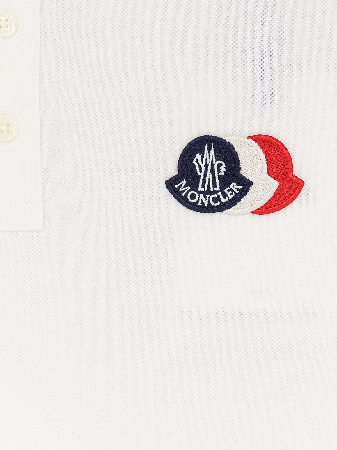 Moncler - Man - White - Polo Shirt