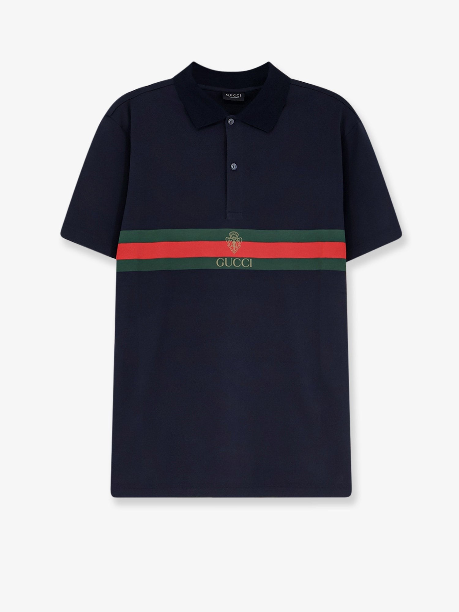 Gucci - Man - Blue - Polo Shirt