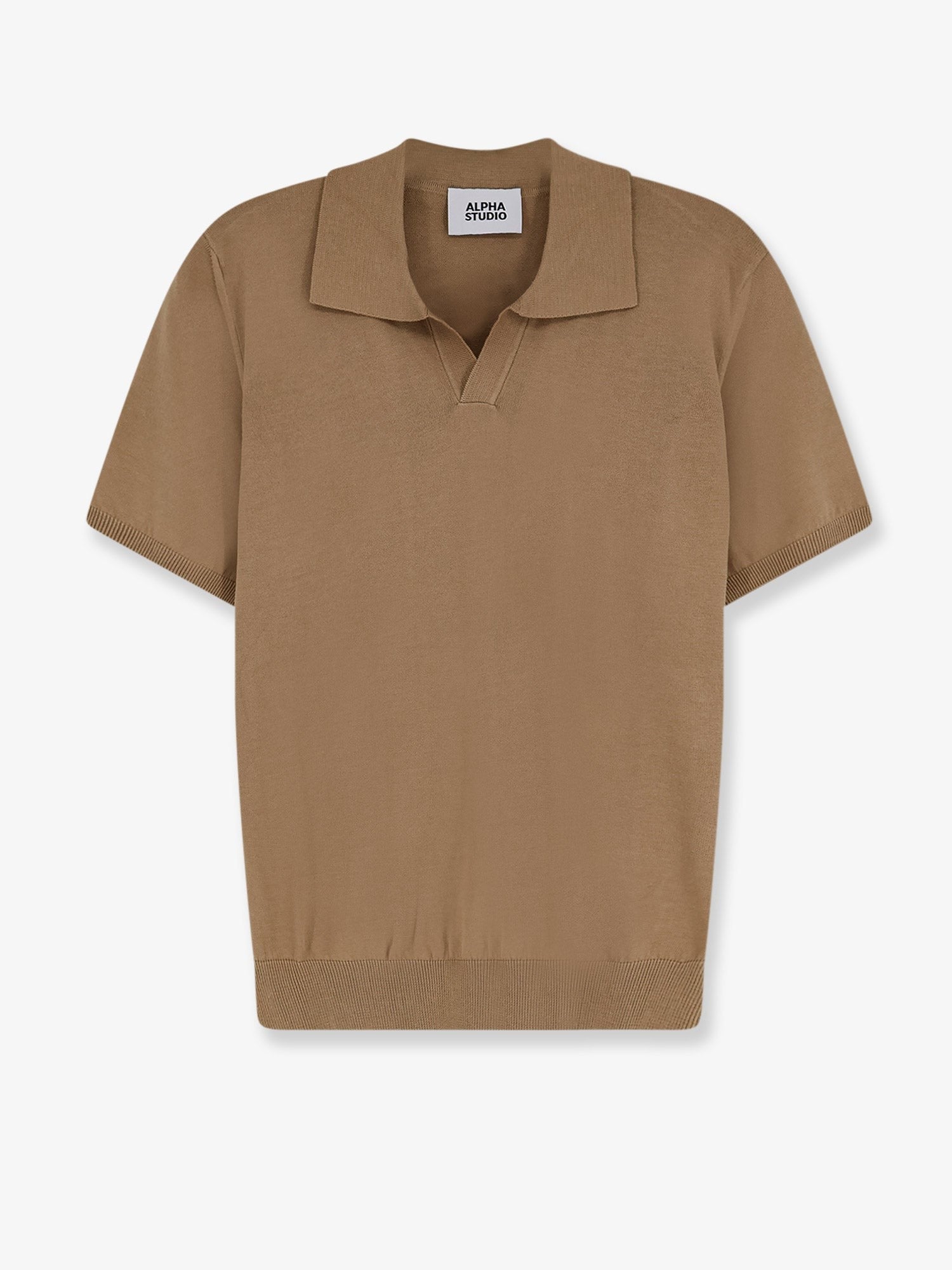 ALPHA-STUDIO - Man - Beige - Polo Shirt