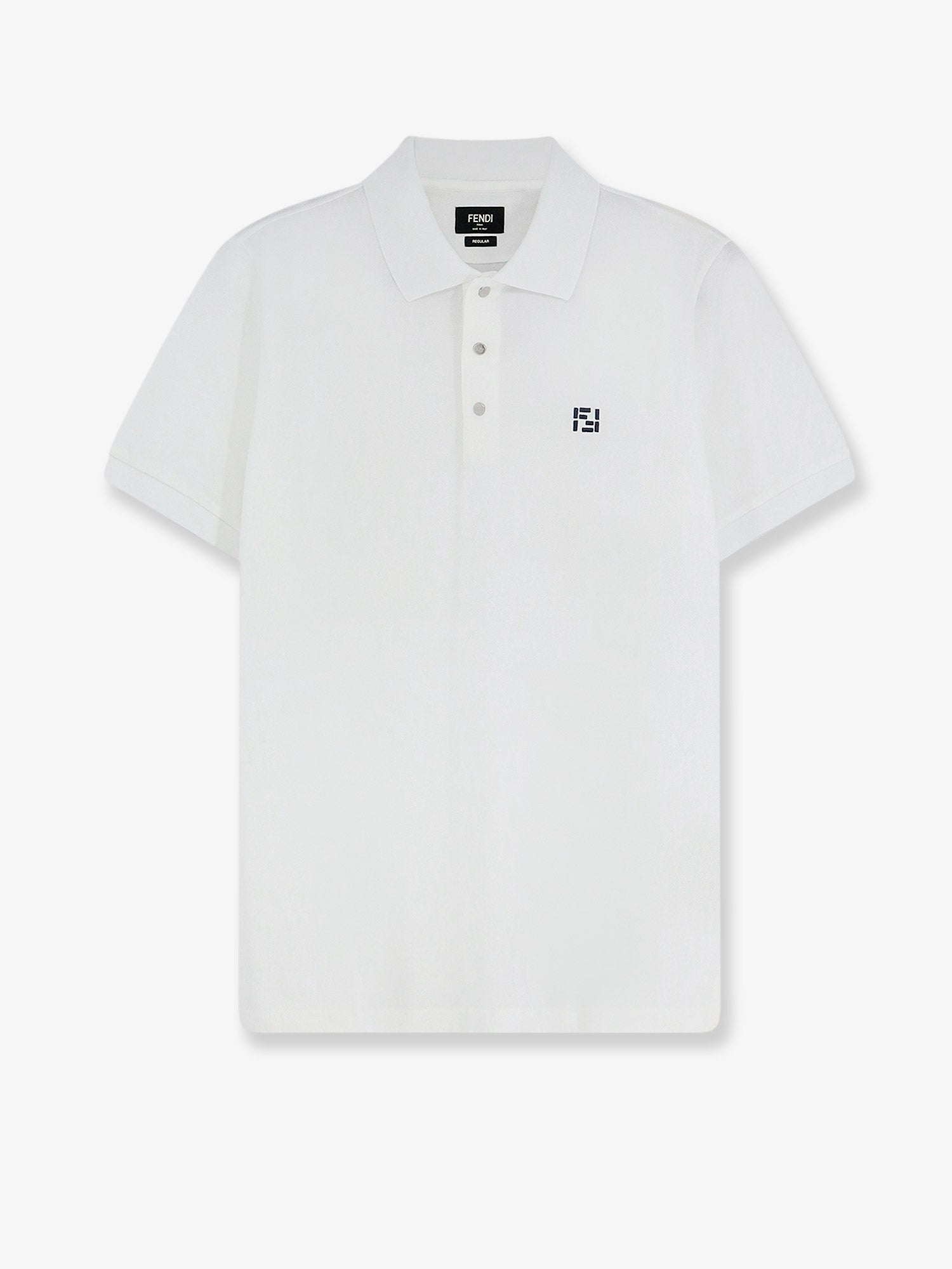 Fendi - Man - White - Polo Shirt
