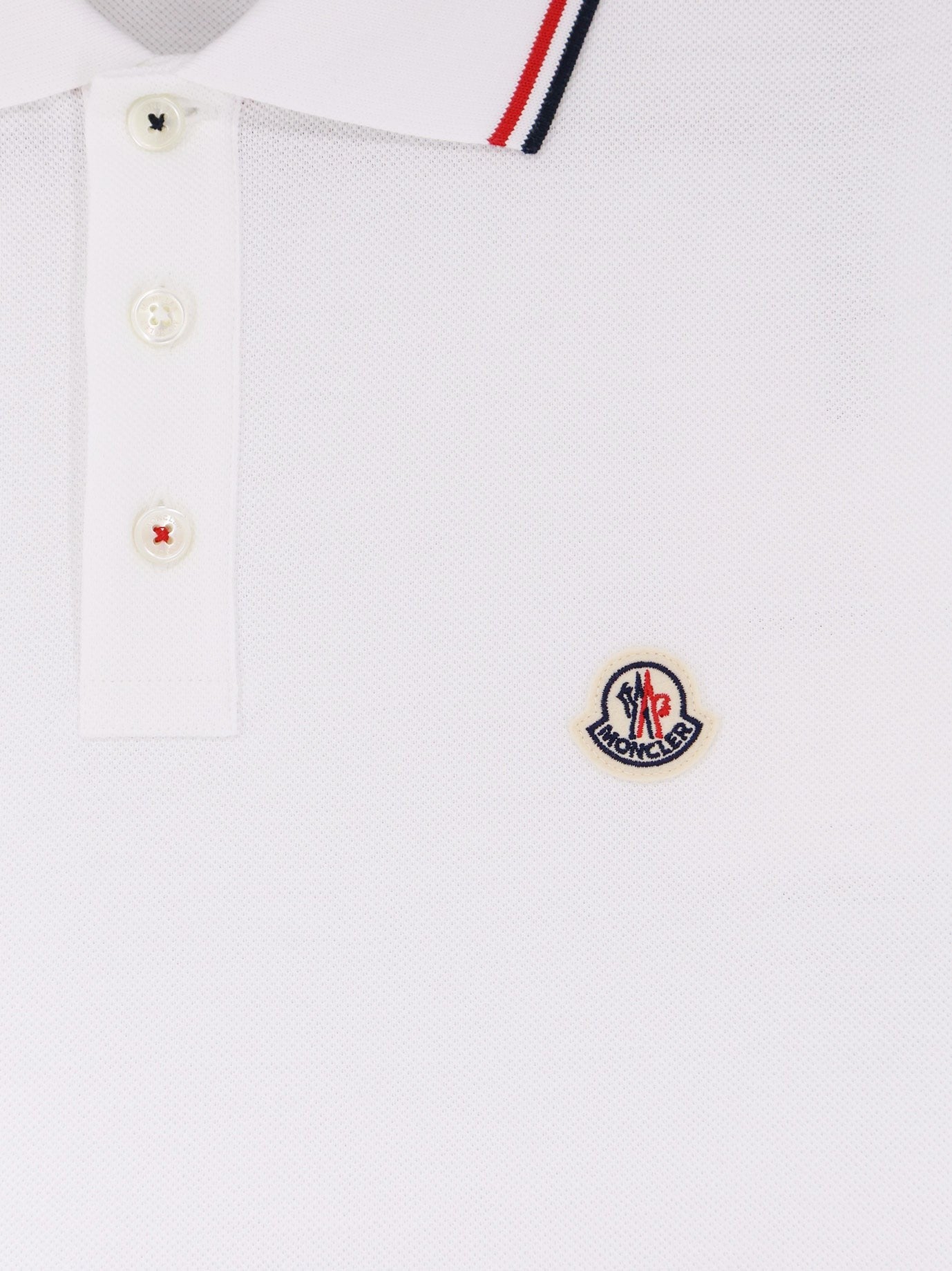 Moncler - Man - White - Polo Shirt