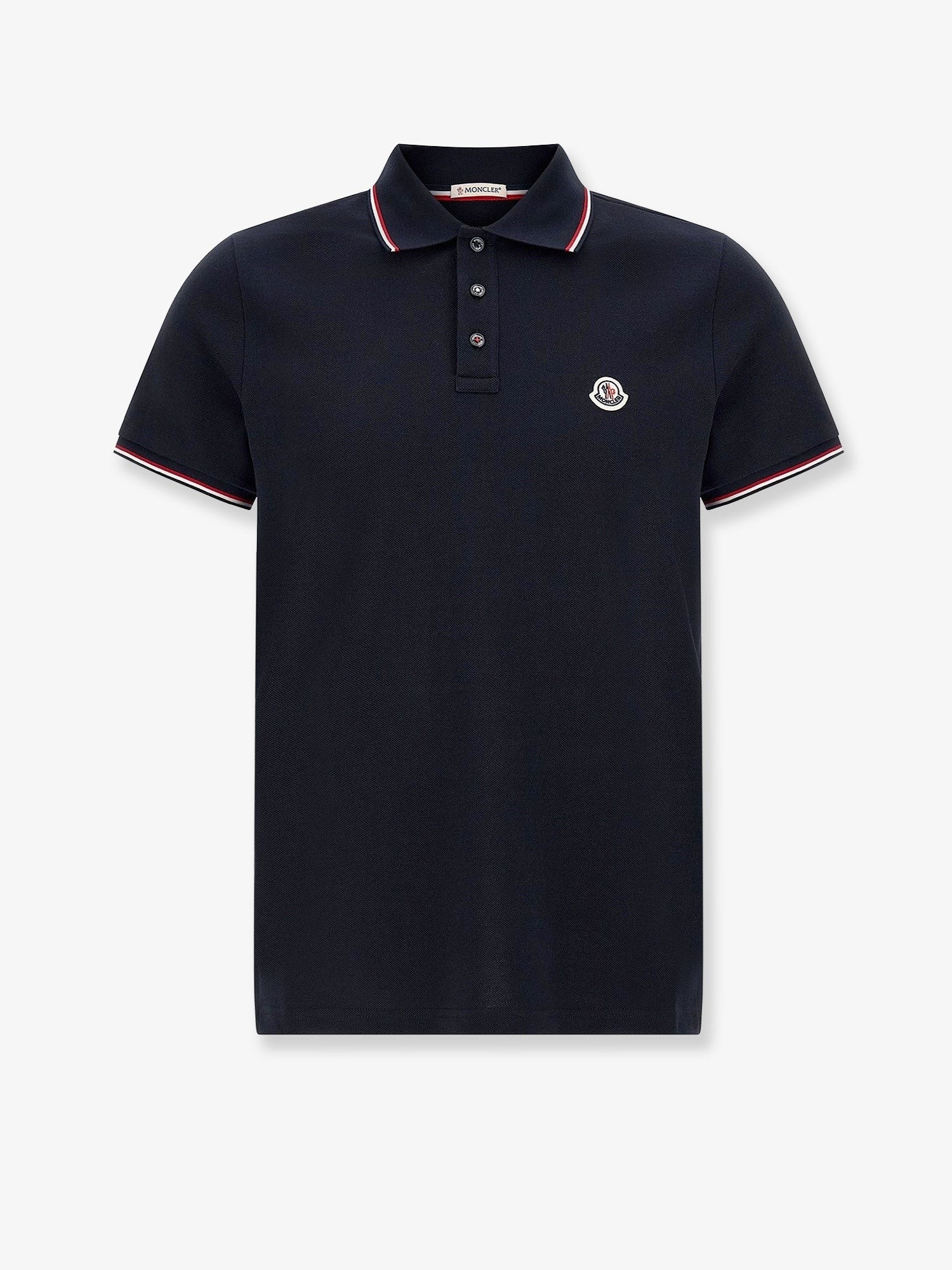 Moncler - Man - Blu Scuro - Polo Shirt