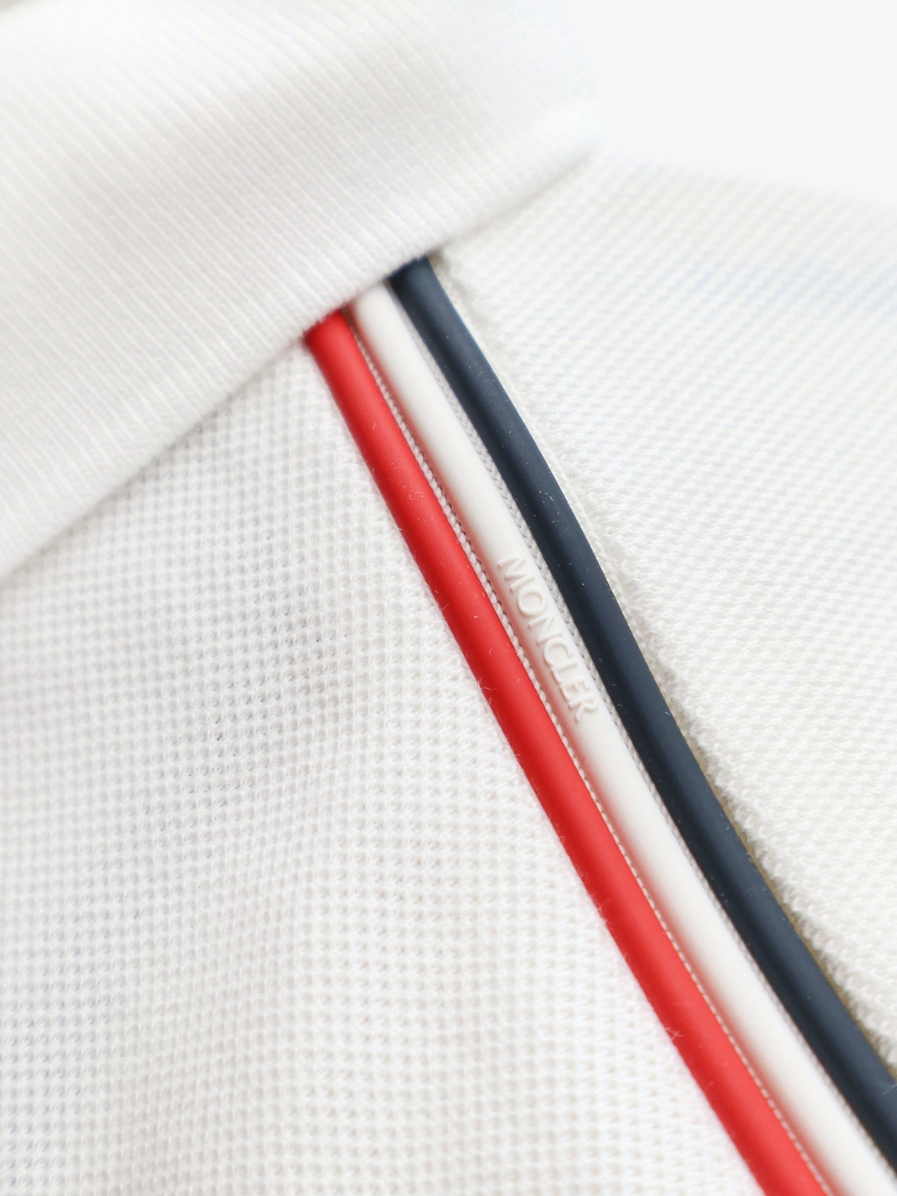 Moncler - Man - White - Polo Shirt