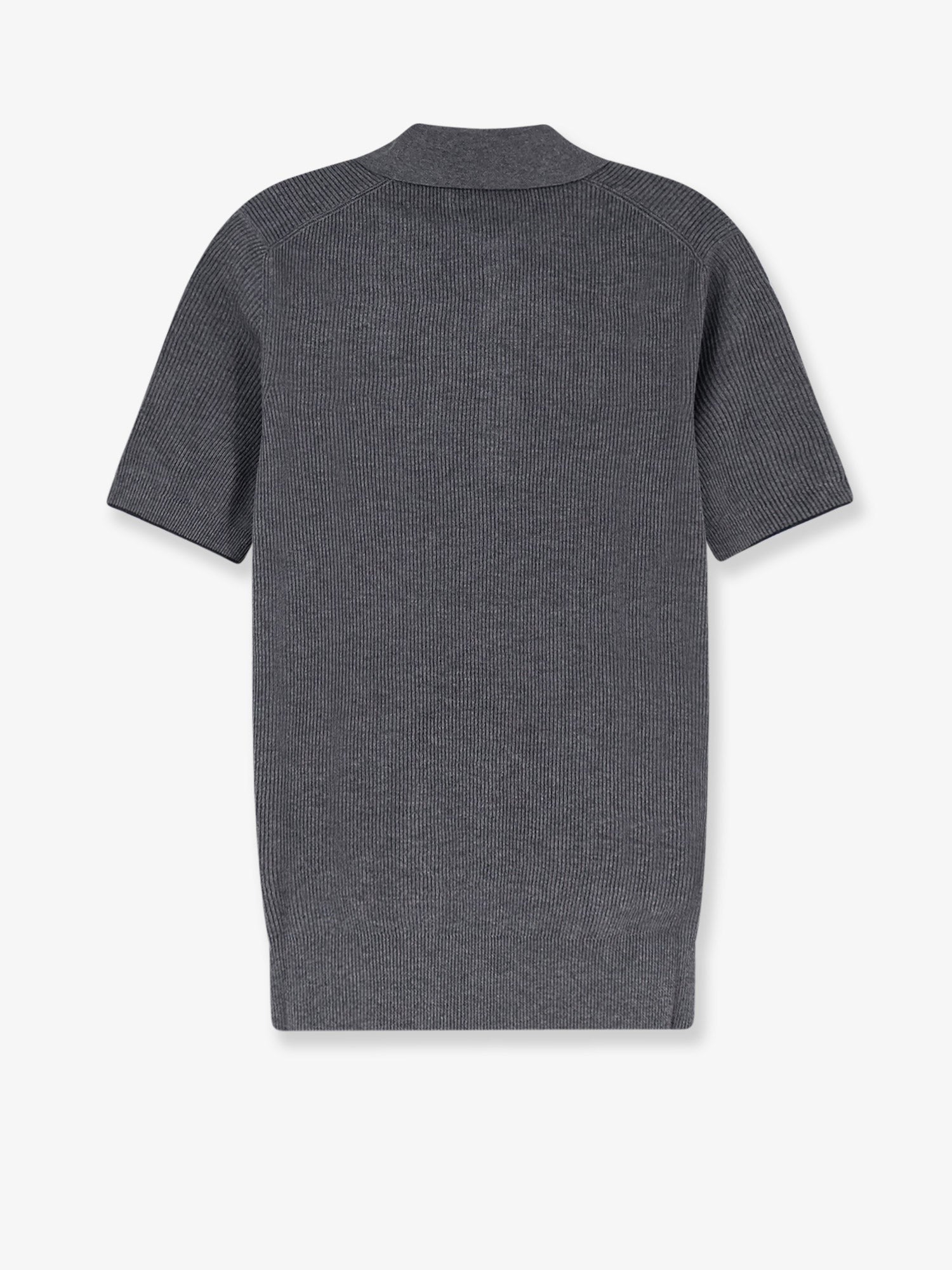Brunello Cucinelli - Man - Grey - Polo Shirt