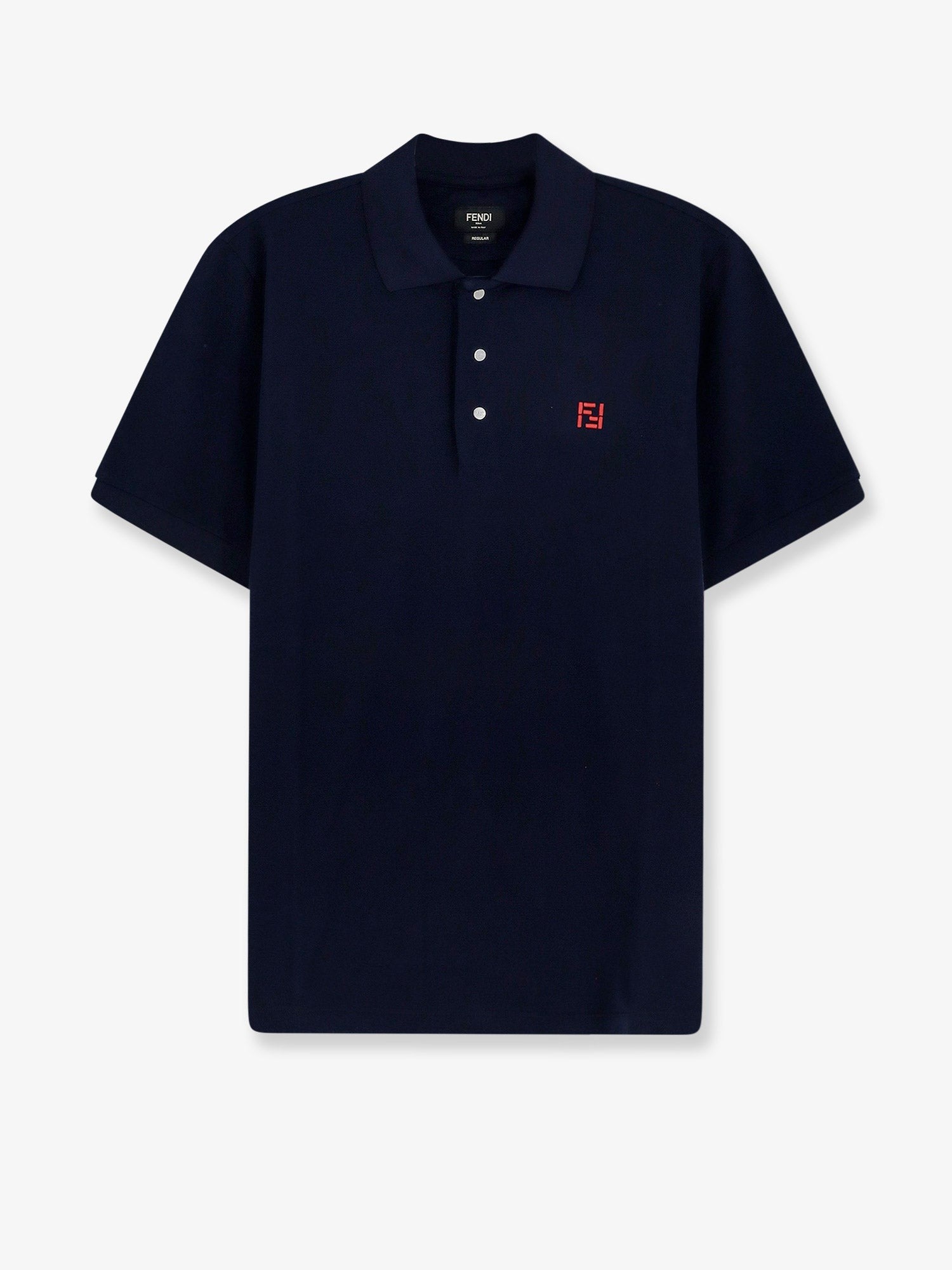 Fendi - Man - Blue - Polo Shirt
