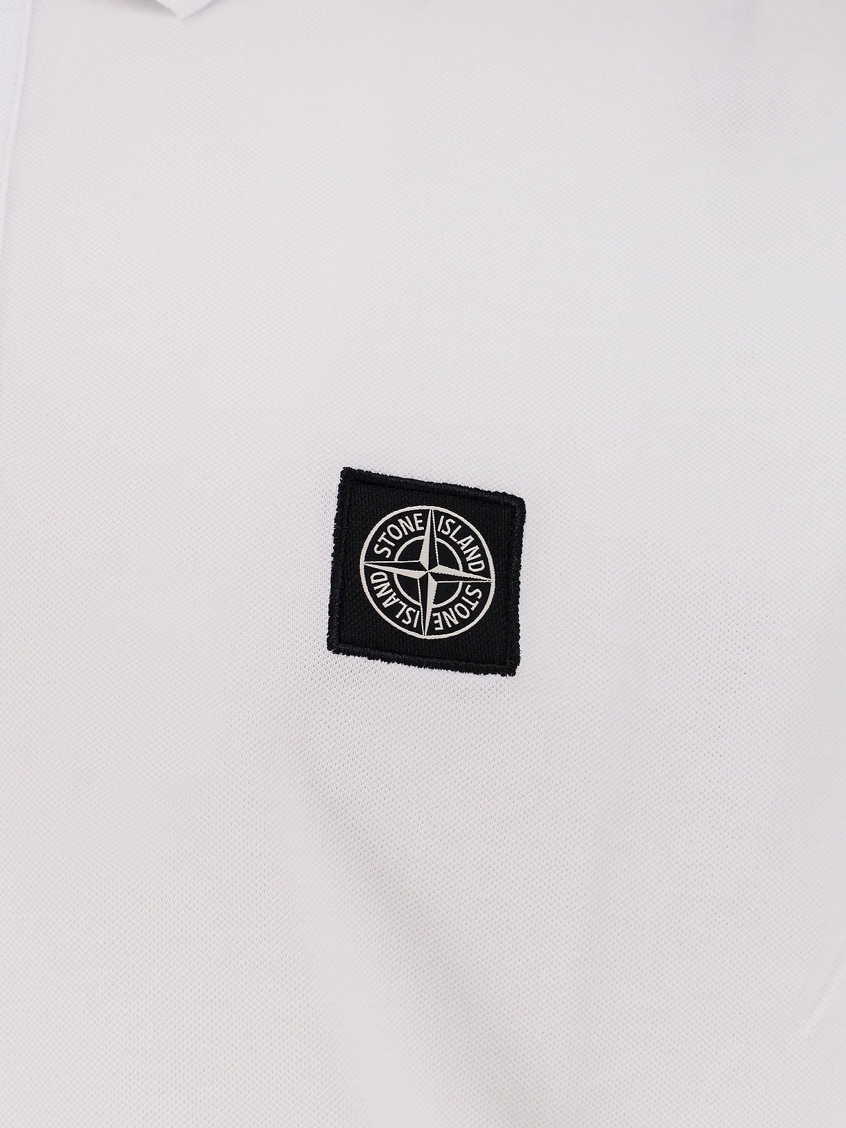 Stone Island - Man - White - Polo Shirt