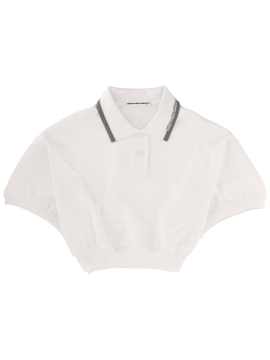 ALEXANDERWANG.T - Woman - White - POLO SHIRTS