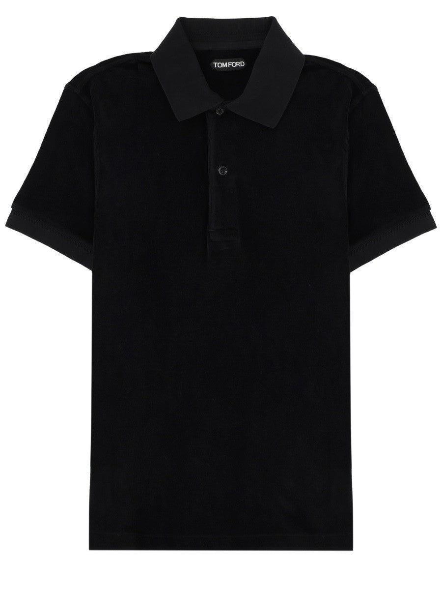 TOM FORD - Man - Black - Polo Shirt