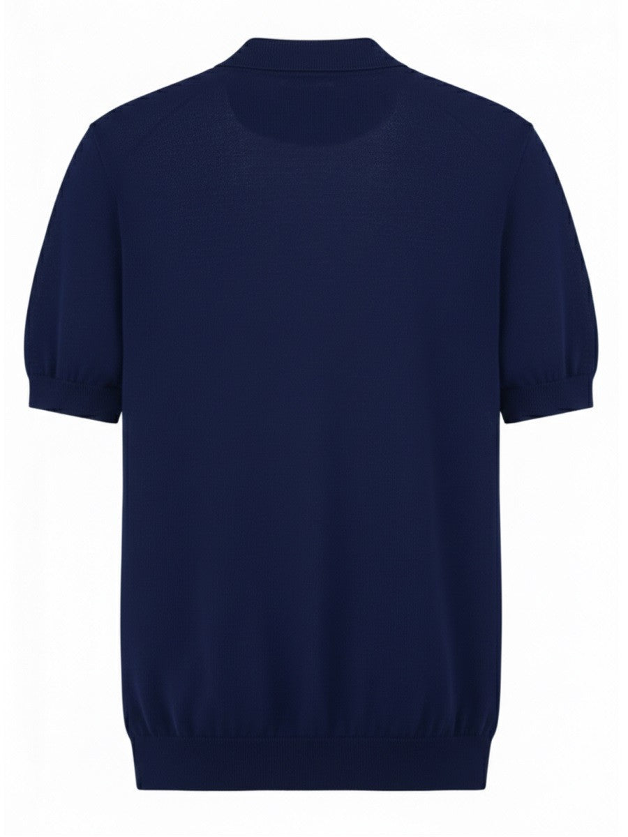 Tagliatore - Man - Blue - Polo Shirt
