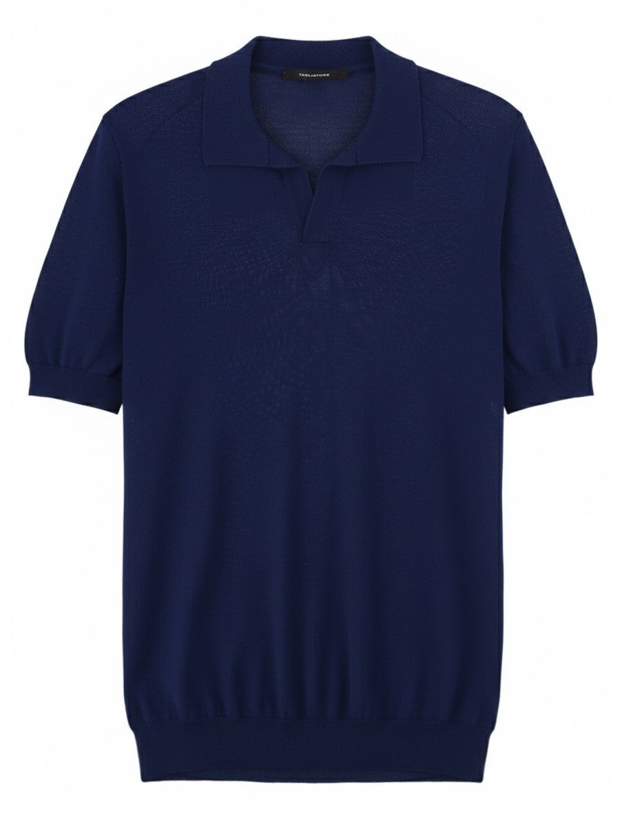 Tagliatore - Man - Blue - Polo Shirt