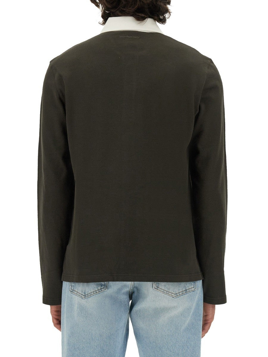 COURREGES - Man - Brown - Polo Shirts