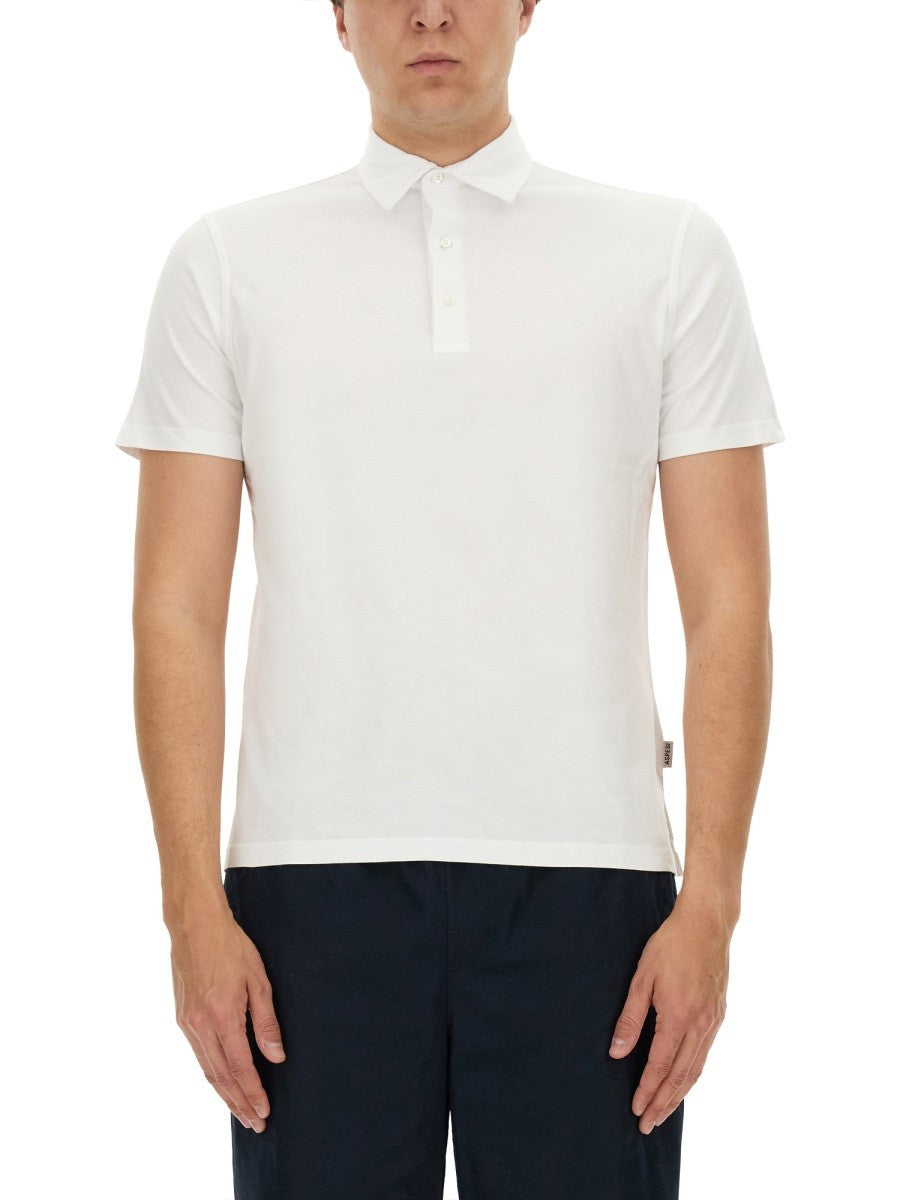 ASPESI - Man - White - Polo Shirt