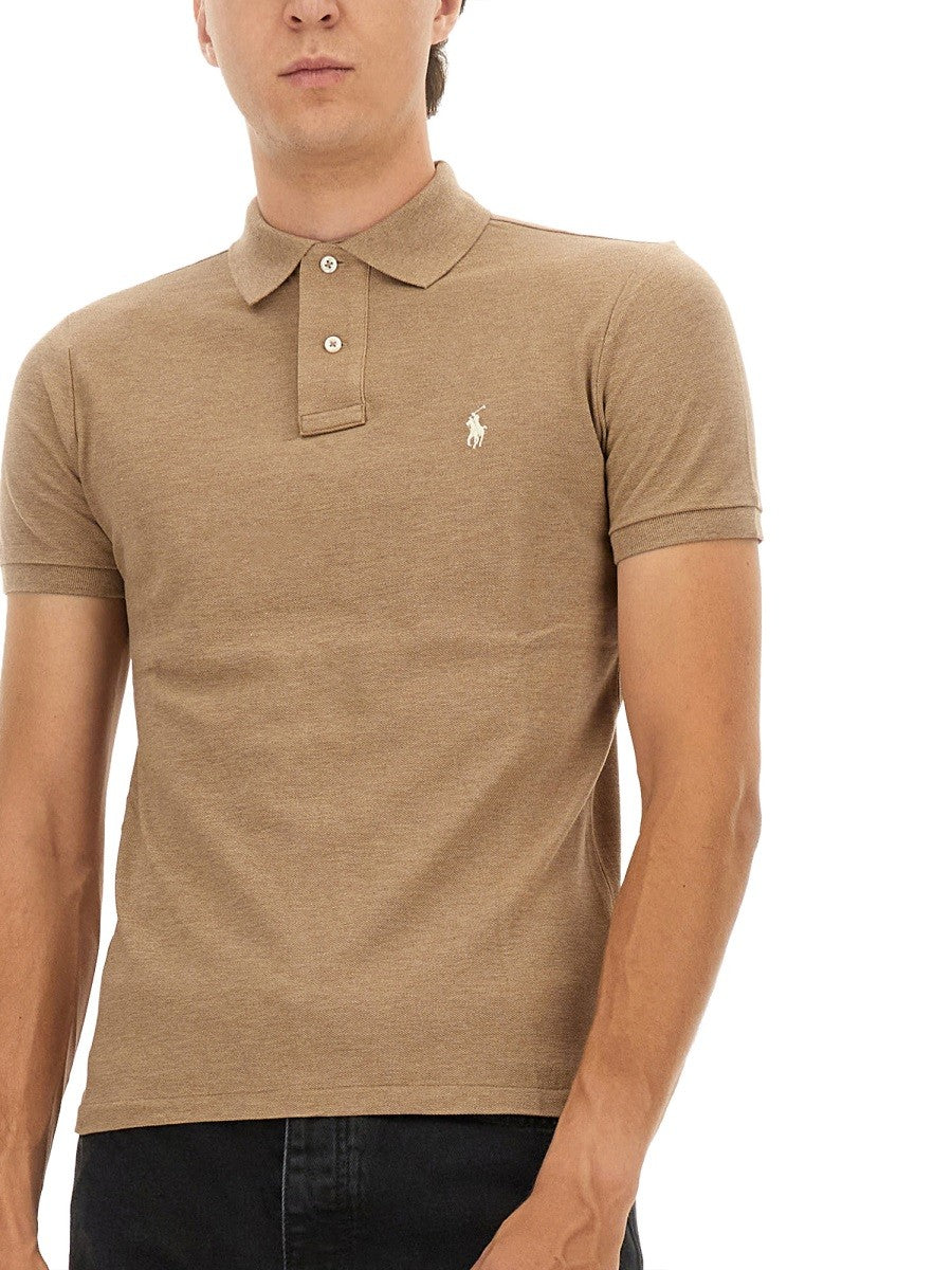 Polo Ralph Lauren - Man - Beige - Polo Shirt