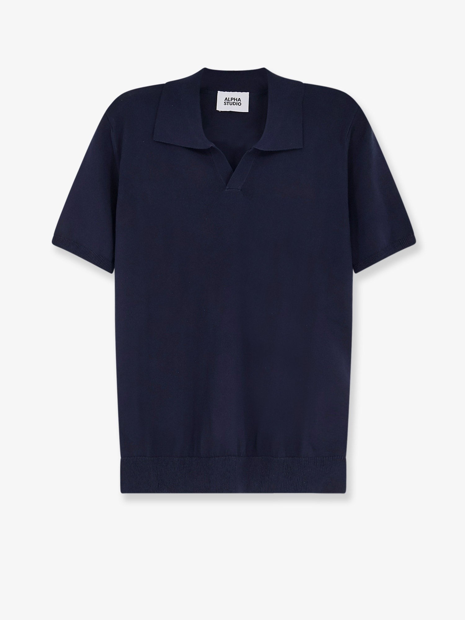ALPHA-STUDIO - Man - Blue - Polo Shirt