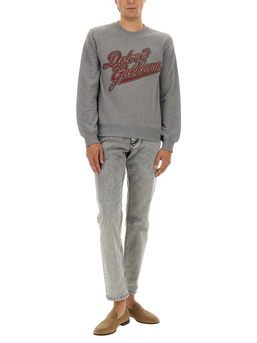 Dolce & Gabbana - Man - Grey - Jeans