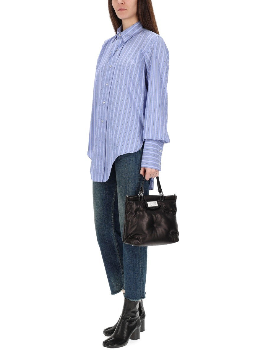 Maison Margiela - Woman - Blue - Shirt