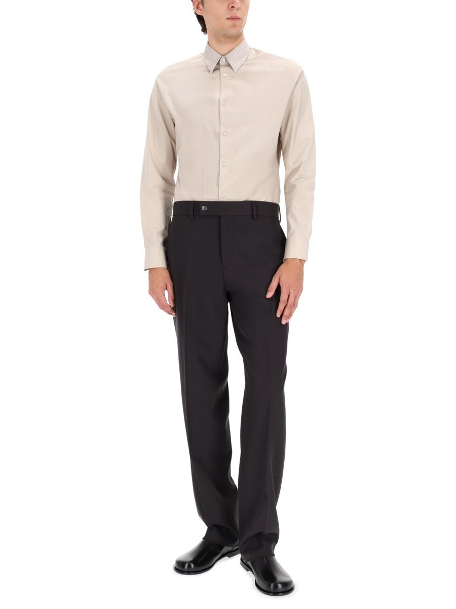Fendi - Man - White - Shirt
