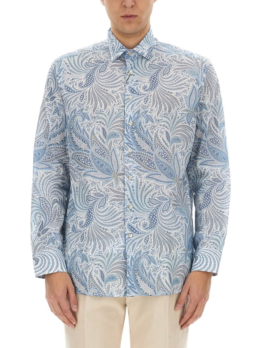 Etro - Man - Blue - Shirt