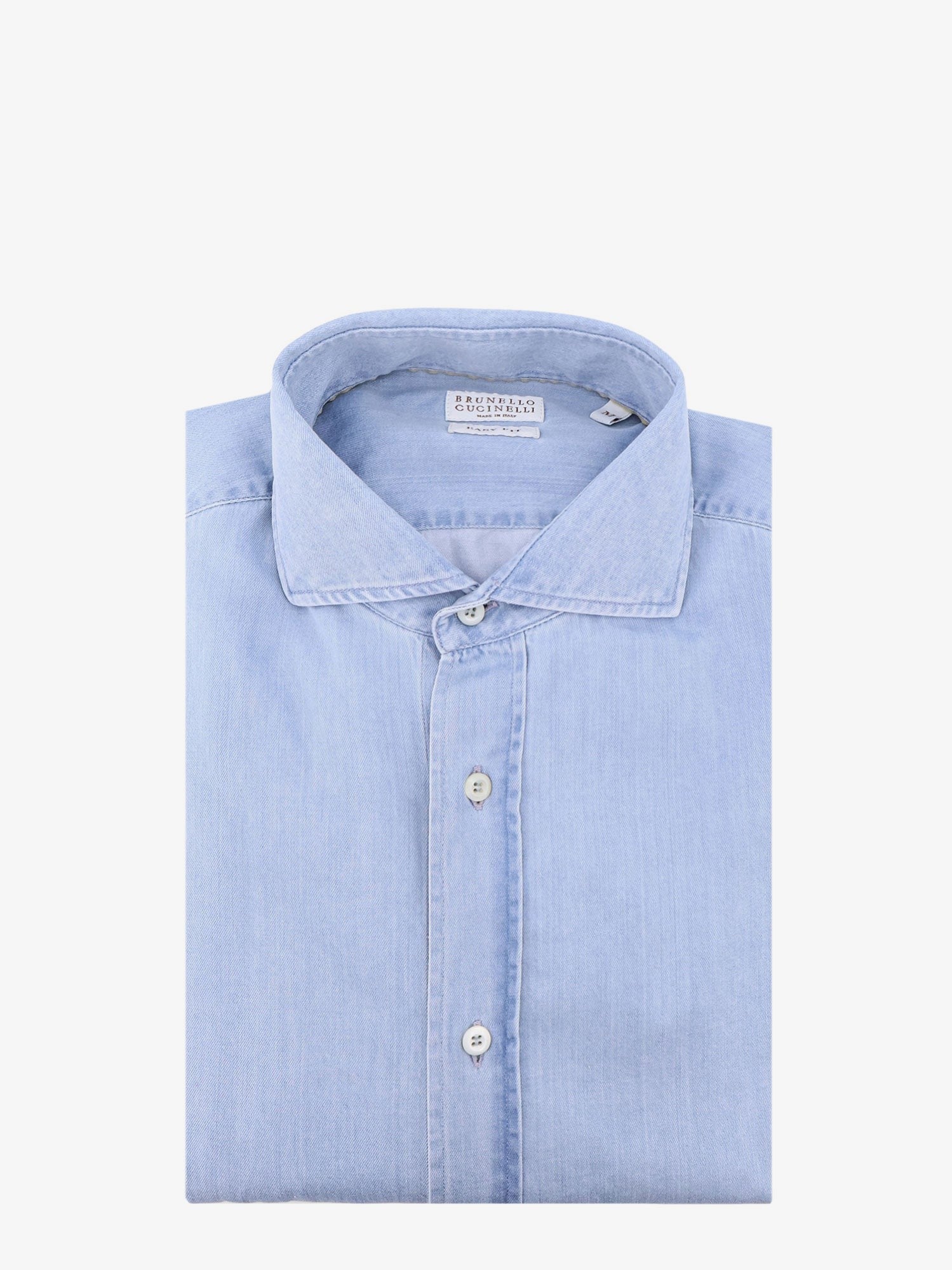Brunello Cucinelli - Man - Blue - Shirt