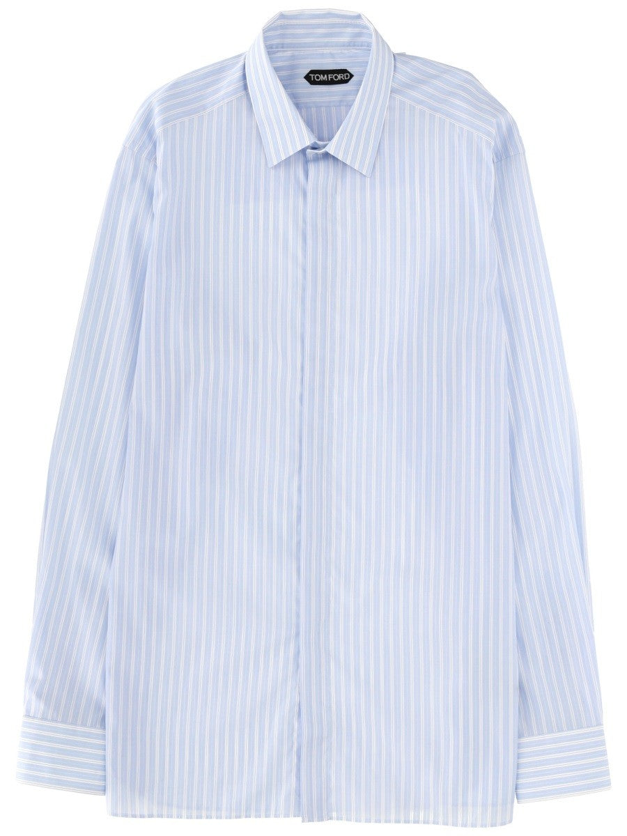 TOM FORD - Man - Blue - Shirt