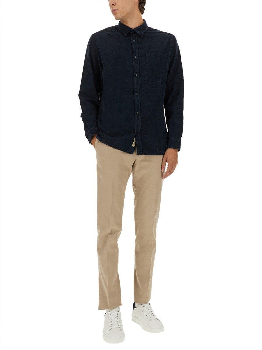Woolrich - Man - Blue - Shirt
