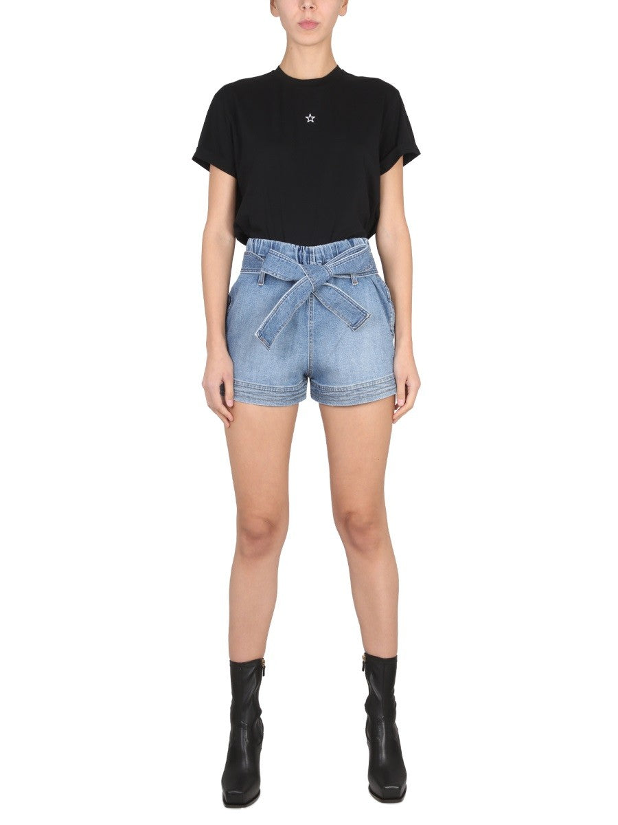 stella mccartney - Woman - Blue - Shorts