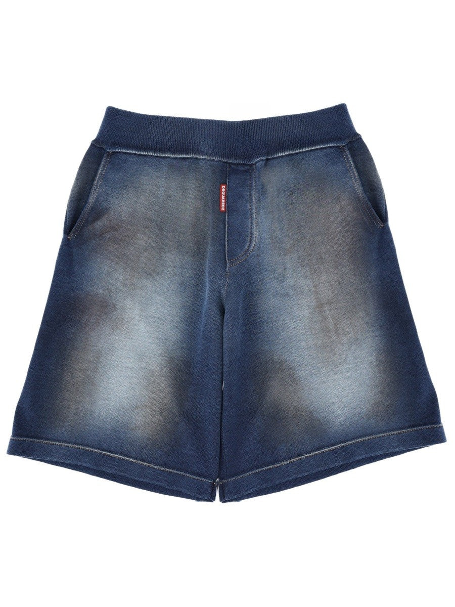Dsquared - Man - Blue - Shorts