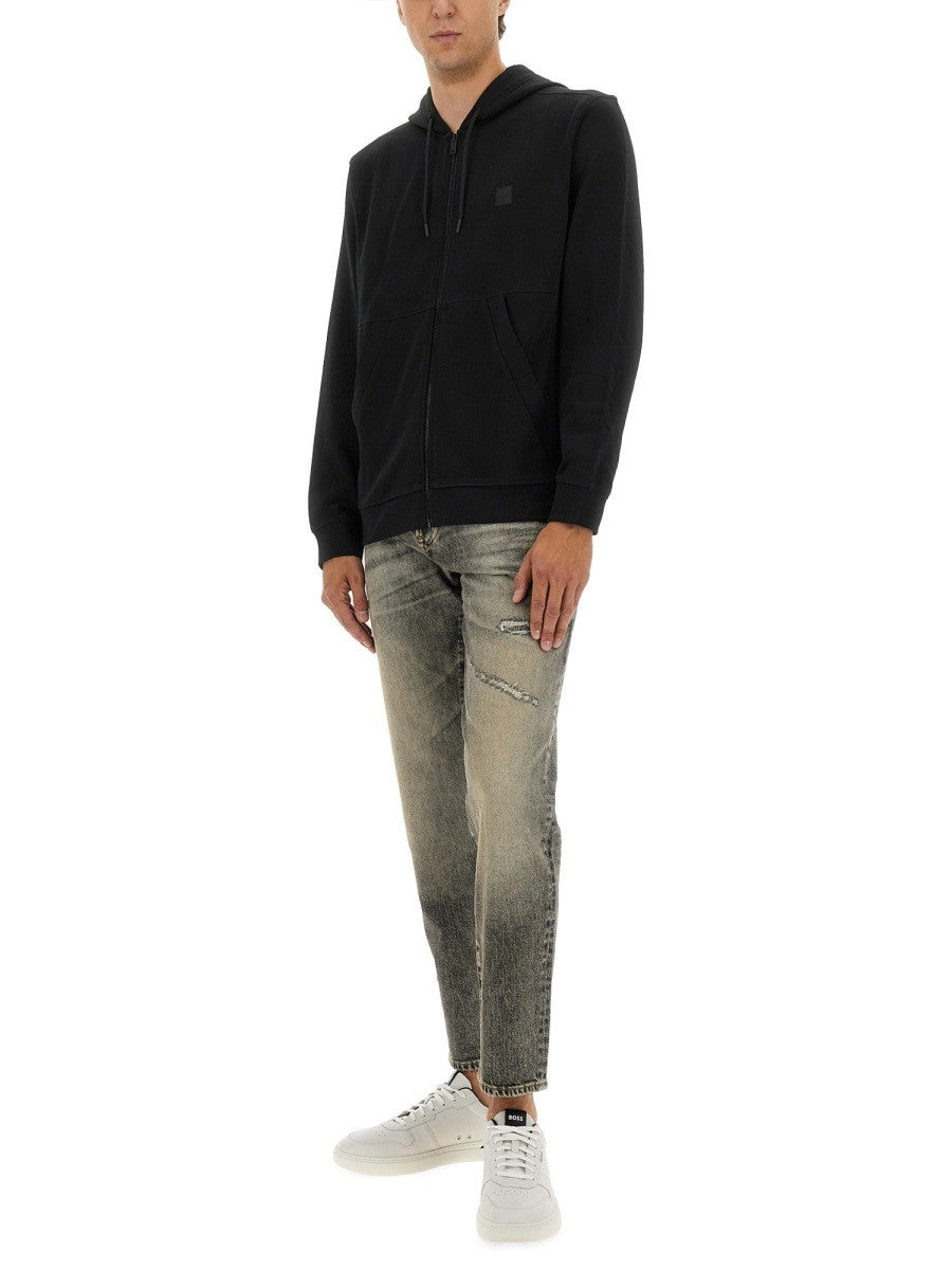 Boss - Man - Black - Sweatshirt