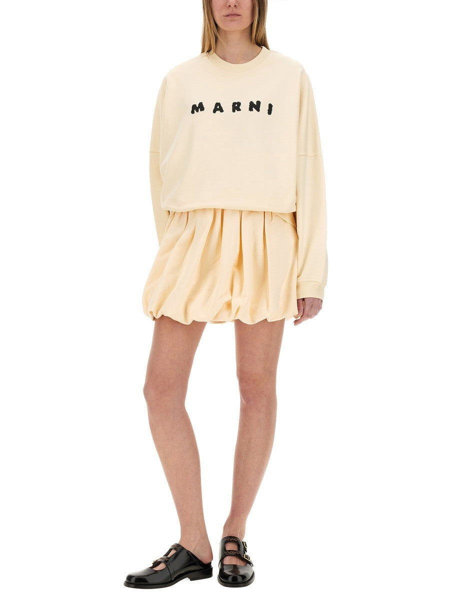Marni - Woman - Beige - Sweatshirt