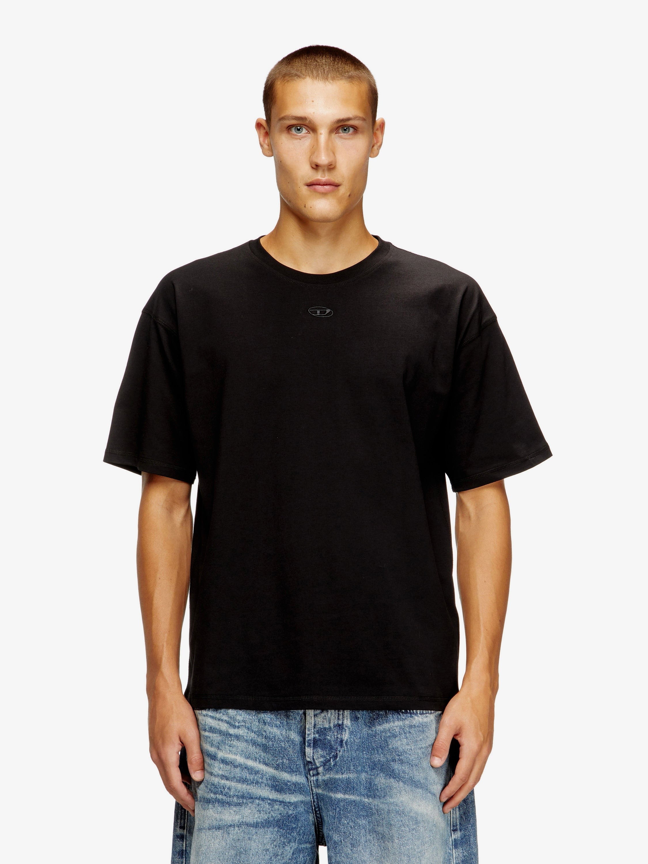Diesel - Man - Black - T-shirt