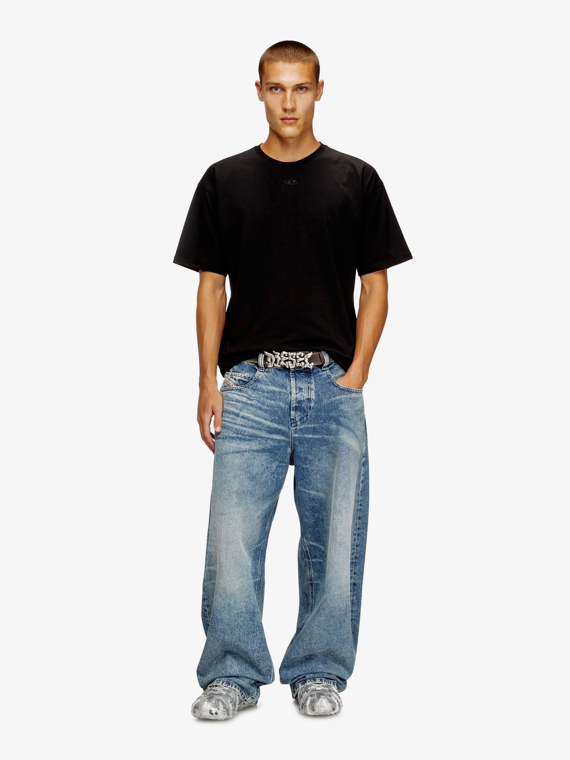 Diesel - Man - Black - T-shirt