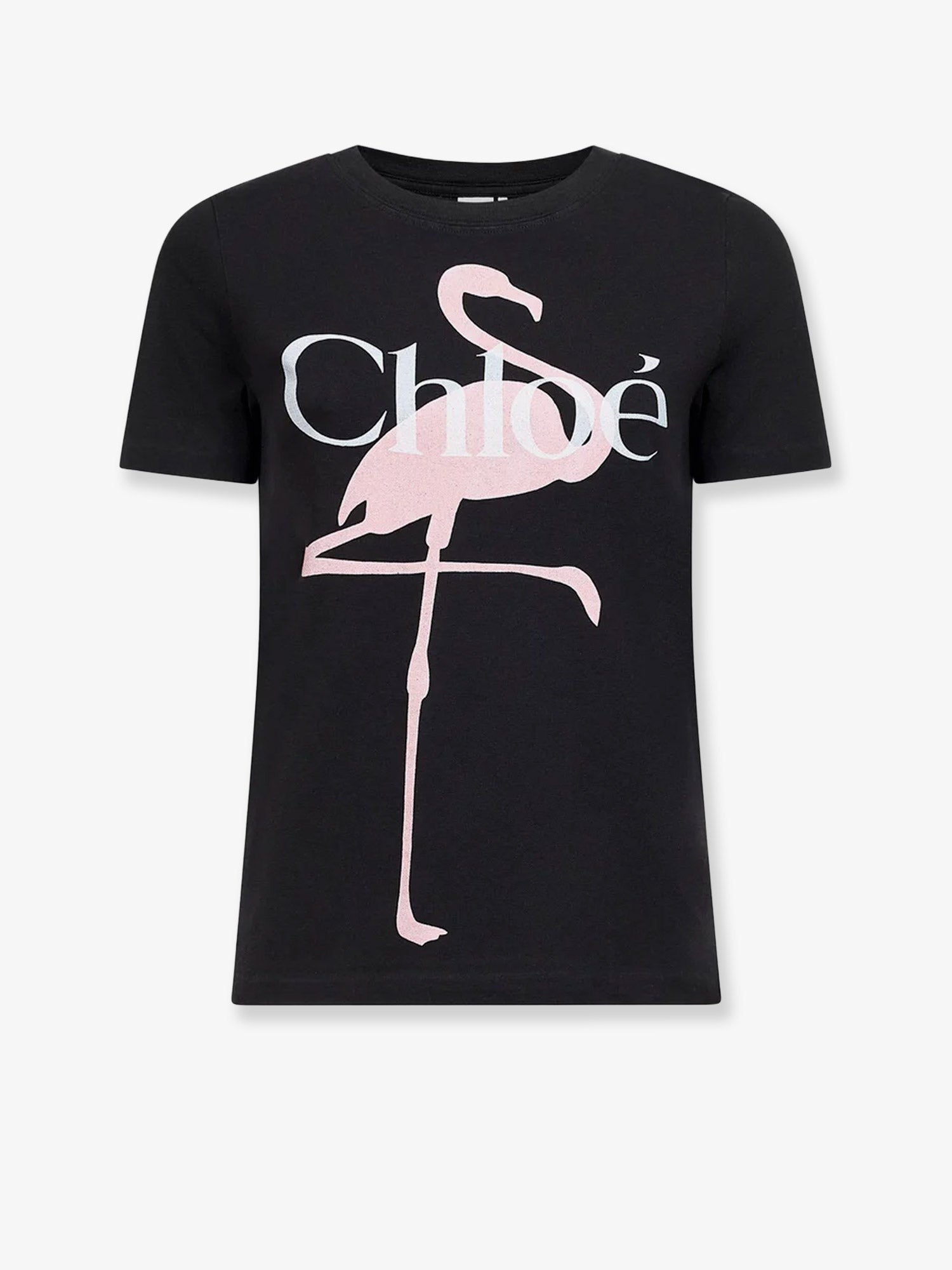 CHLOÉ - Woman - Ash Black - T-shirt