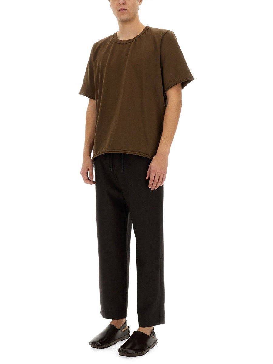UMA WANG - Man - Brown - T-shirt