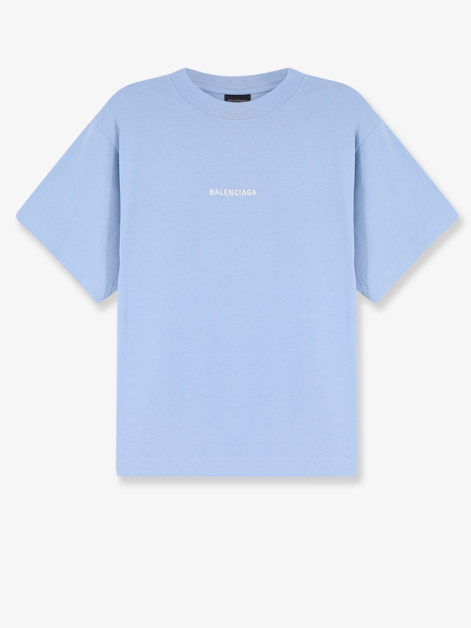 Balenciaga - Woman - Light Blue/White - T-Shirts and Top