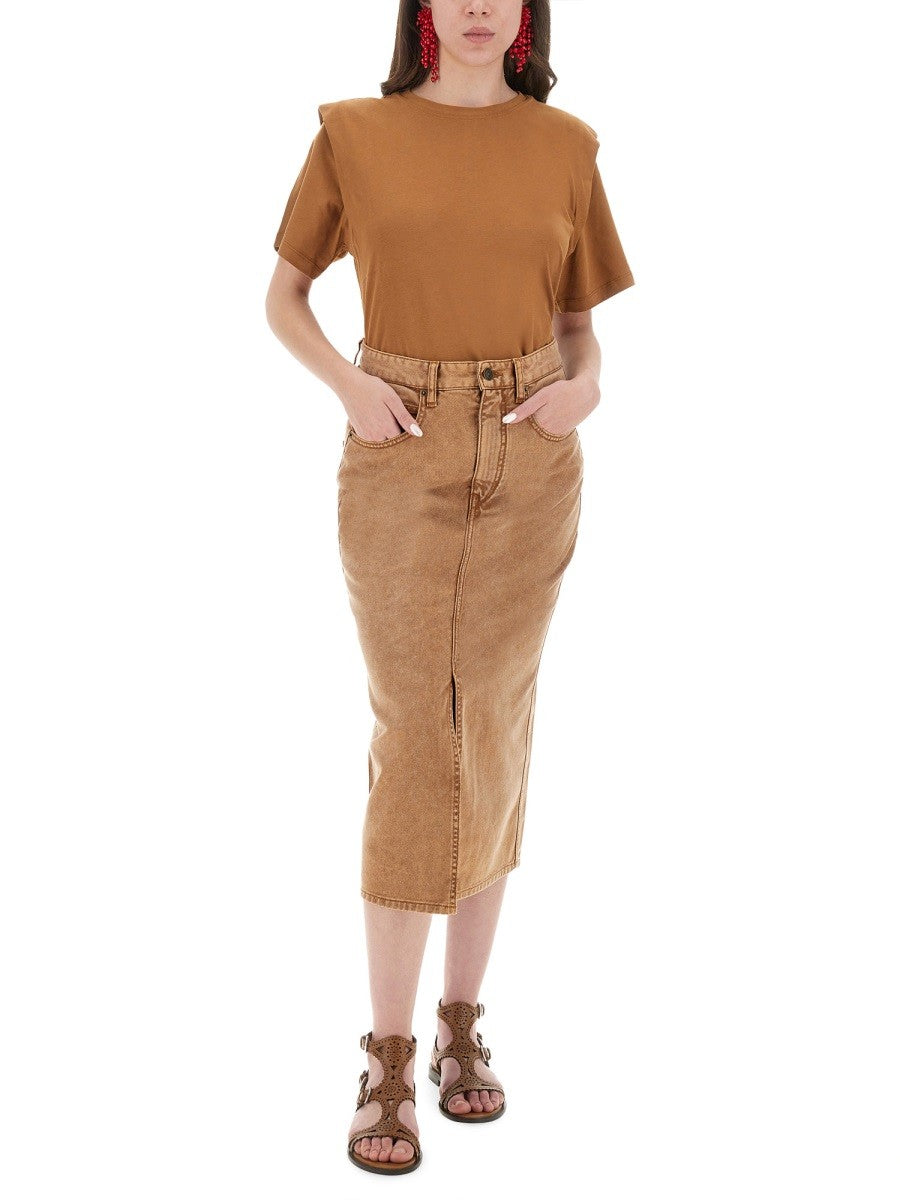 Isabel Marant - Woman - Beige - T-shirt