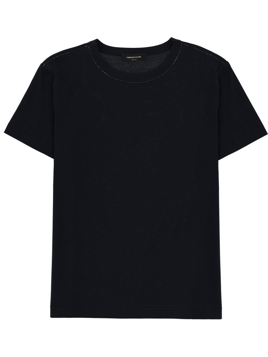 Fabiana Filippi - Woman - Blue - T-shirt